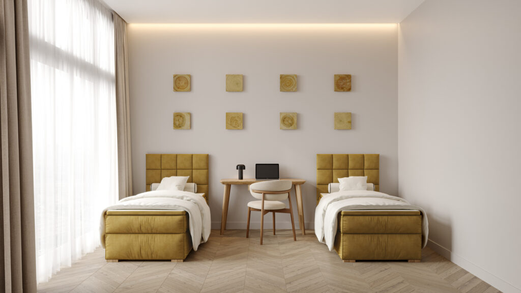 2 bedrooms in 1WOOD Residence