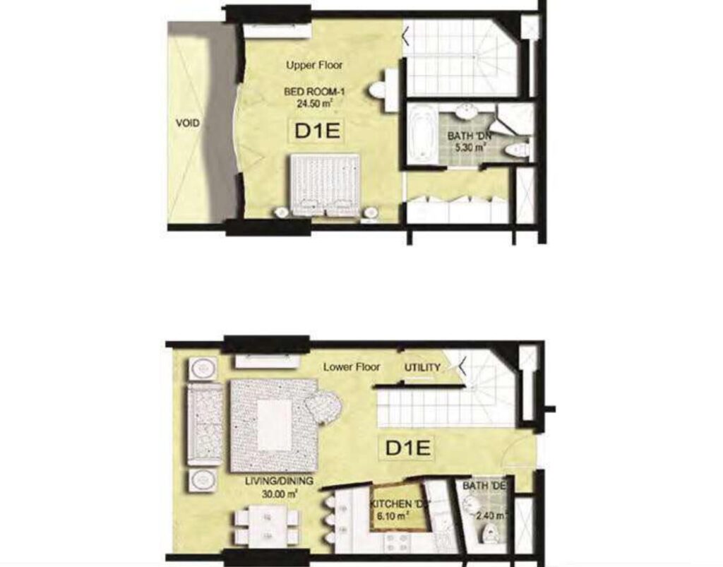 1 bedroom in Sky Gardens