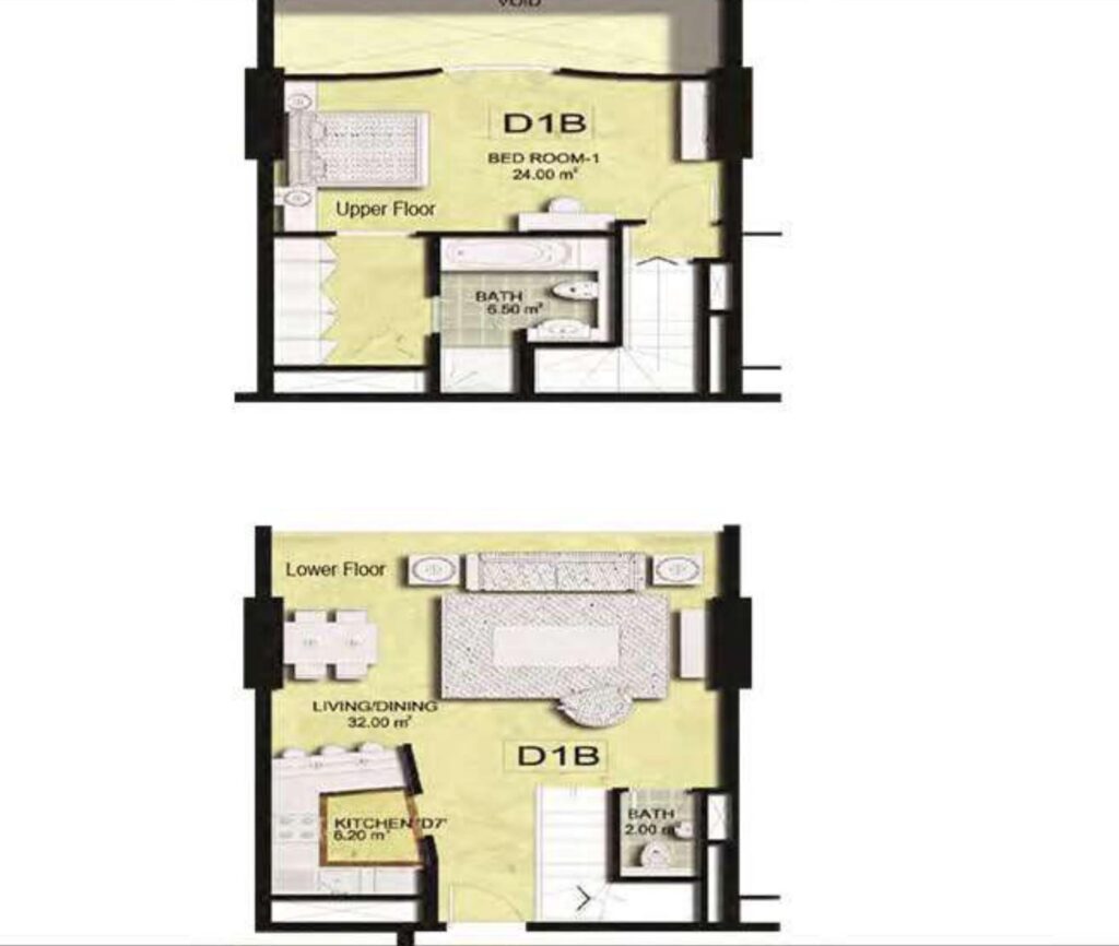1 bedroom in Sky Gardens
