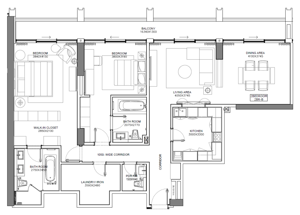 2 bedrooms in The Sterling