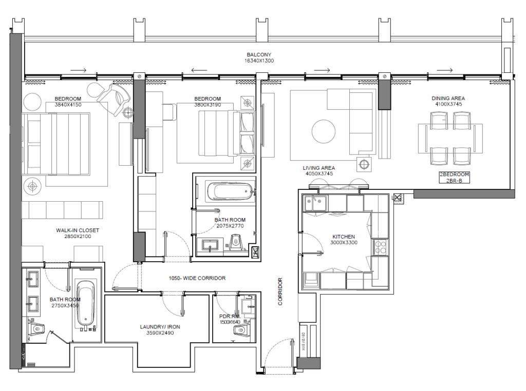 2 bedrooms in The Sterling