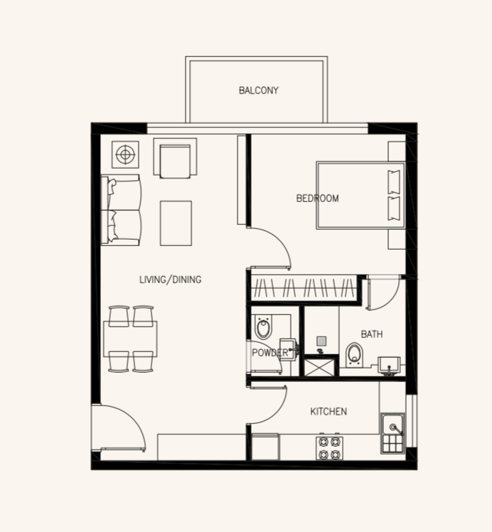 1 bedroom in Albero